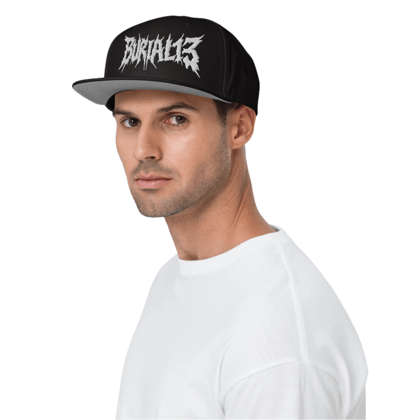 Logo Snapback Hat - Burial 13 Apparel