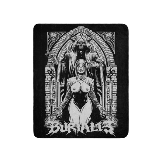 Confessional Sherpa blanket - Burial 13 Apparel