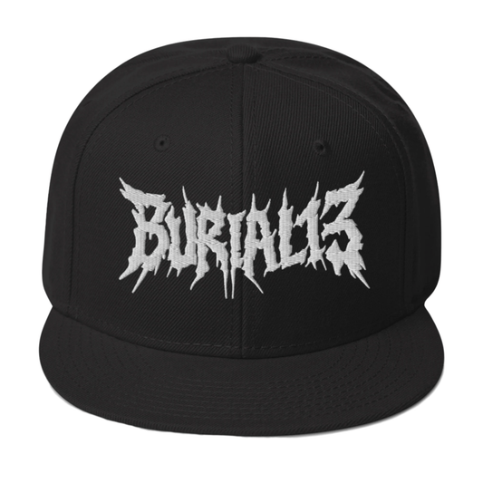 Logo Snapback Hat - Burial 13 Apparel