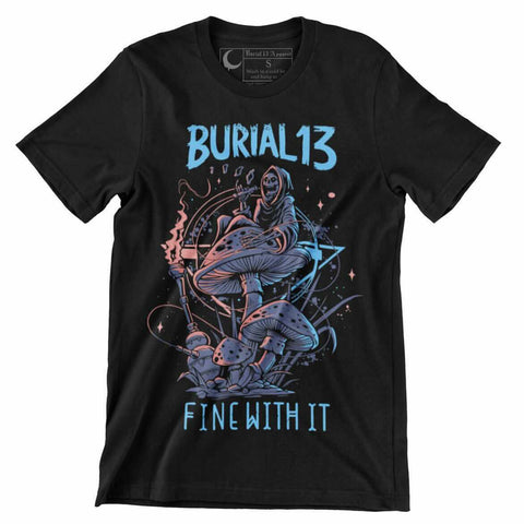 Burial 13 X Fine With It Collab Tee